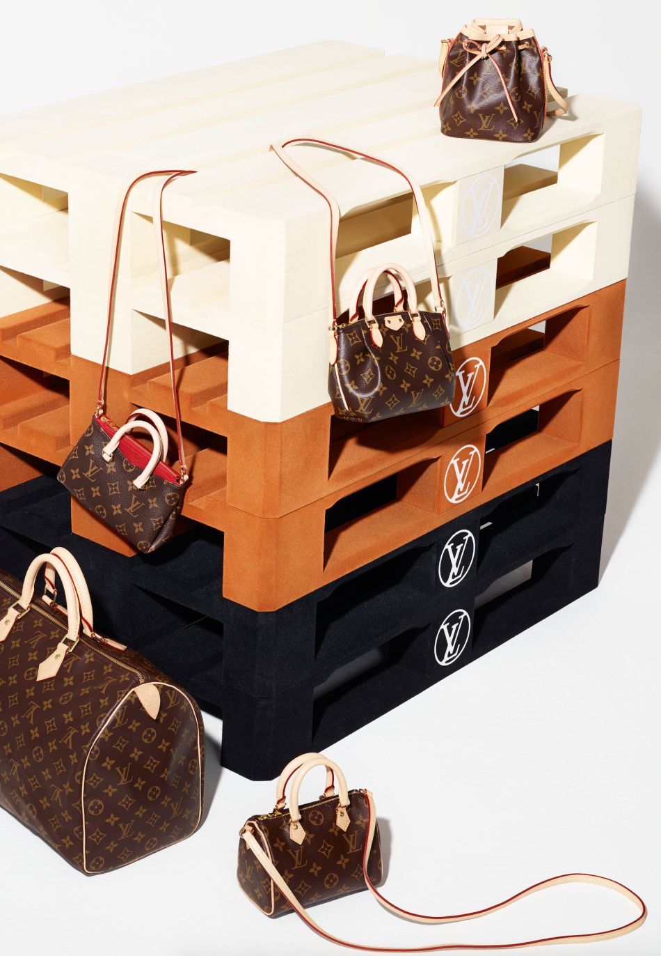 Louis Vuitton with seven iconic nano bags Envelope