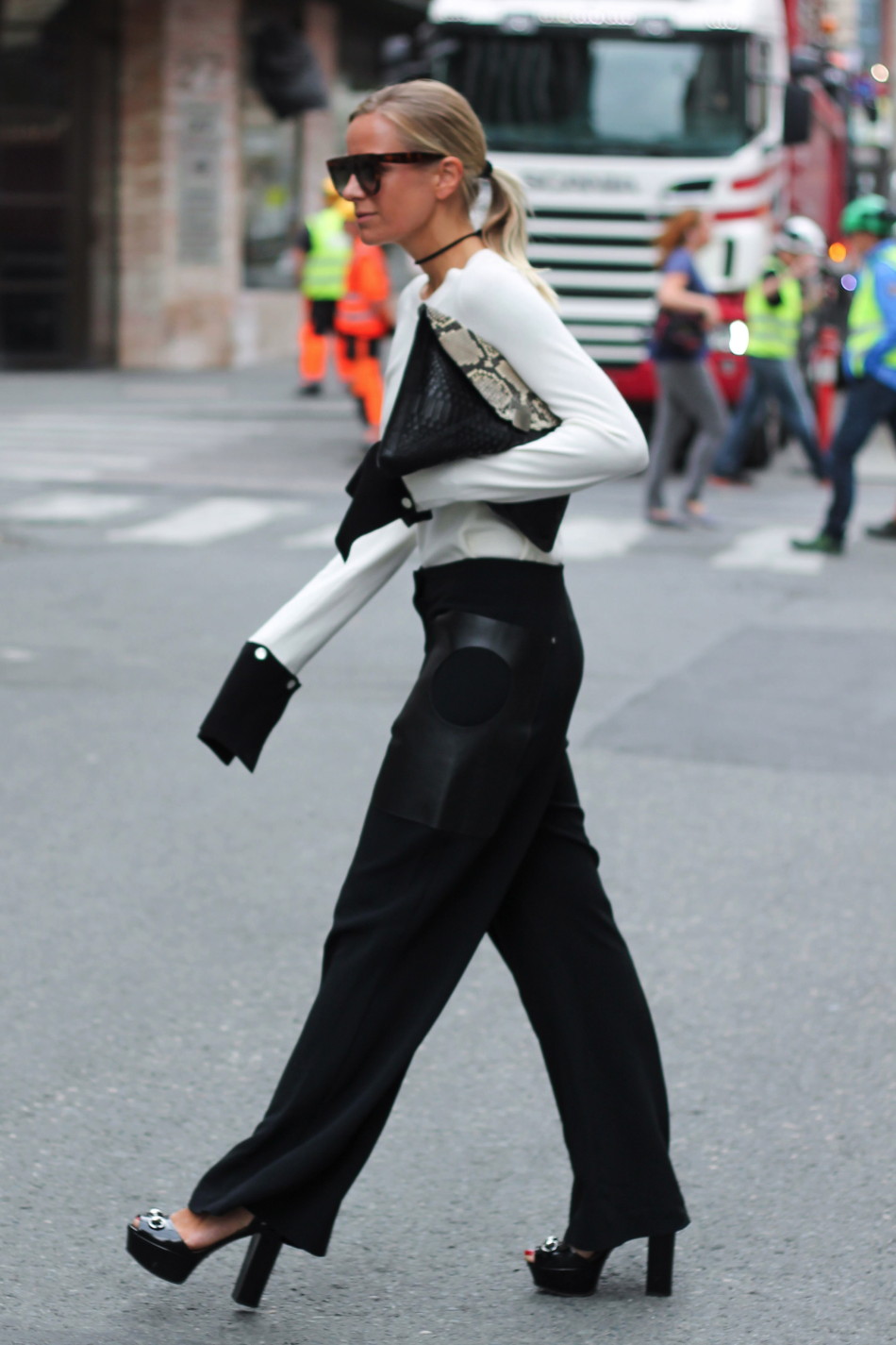 See what Celine Aagaard was wearing during fashion week | Envelope